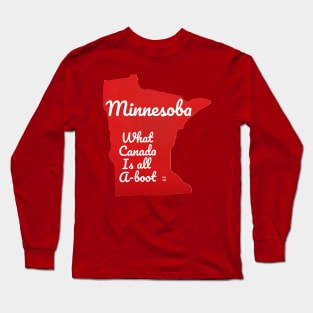 Minnesoba Canada's Aboot Long Sleeve T-Shirt